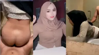 Ukhty Ngentot Di Toilet Hotel, Basah Kena Pancut