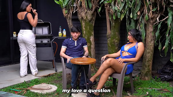 Diam, Jangan Berisik! – Mak Tua Nakal Ngewe Pacar Anak Perempuannya Diam-diam – Big Jackson & Lina Henao