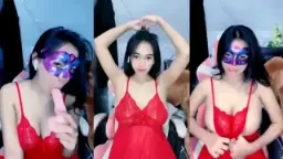Babbyzeita Ngencengin Dildo Sambil Live Di Mango, Bikin Greget