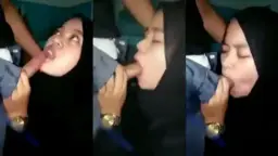 Hijabers Makin Gila Ngemut Kontol Sampah