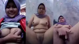 Jilbab Terbuka, Puting Main Sendiri, Lanjut Colmek Makin Nikmat.