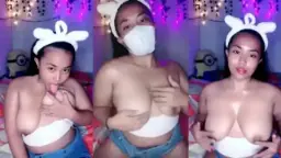 Kak Alana Pamer Buah Dada Montok Kayak Pepaya.