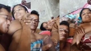 Suami Mesum Dan Istri Montok Merekam Video Panas Di Desa