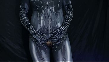 Bokep Indo Cewek Spiderman Cosplay Dientot Sampe Memeknya Basah Becek Parah