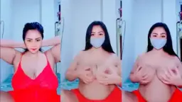 Tante Azza Tobrut Live Remas Toket Sampai Desah Nggak Kuat