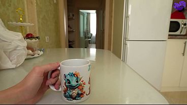 Pagi-pagi Udah Dikasih Deepthroat Sama Mama Tiri