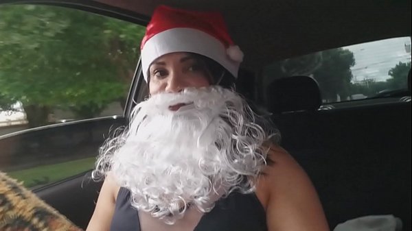 Bianca Mau Kasih Hadiah Ke Santa, Malah Jatuh Di Kontol Natal Yang Gede.