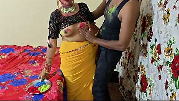 Dever Bhabhi Main Holi Ke Rangon Mein Chudai Ki Saaf Hindi Audio